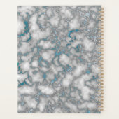 Blaue Marmorplatte Planer (Rückseite)