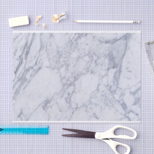 Blaue Marmorsteinstruktur Seidenpapier (Handwerk)