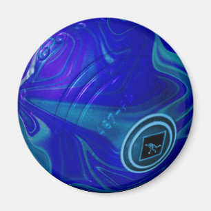 Blaue Marmorwanze, Kühlschrankmagnet
