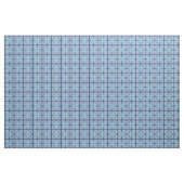 Blaue marokkanische Baumwolle oder Leinen Stoff (Yard (91,4 cm))
