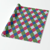 Blaue marokkanische Tile Geschenkpapier (Ungerollt)