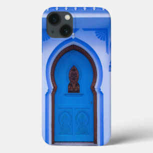 Blaue marokkanische Tür iPhone 13 Hülle