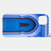 Blaue marokkanische Tür Case-Mate iPhone Hülle (Rückseite (Horizontal))