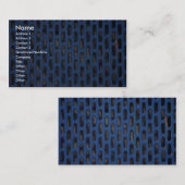 Blaue Masche Visitenkarte (Vorne/Hinten)
