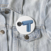 Blaue Massagemaschine Button (Beispiel)