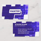 Blaue Mauer Visitenkarte (Vorne/Hinten)