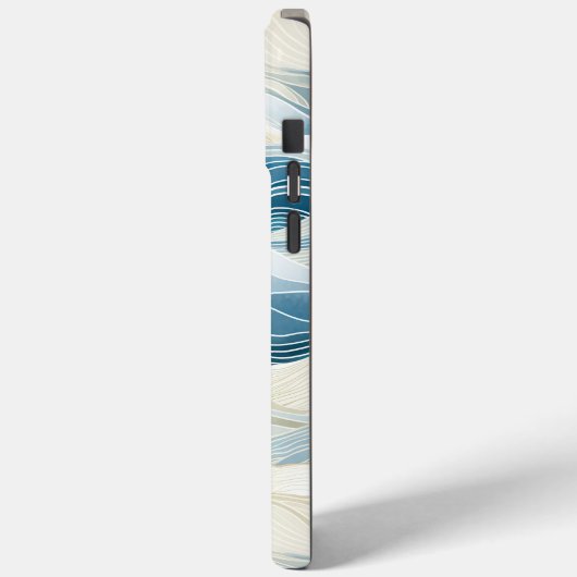 Blaue Meerbrassen Case-Mate iPhone Hülle (Rückseite / Links)