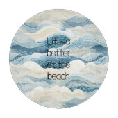 Blaue Meerbrassen Schneidebrett (Vorderseite)