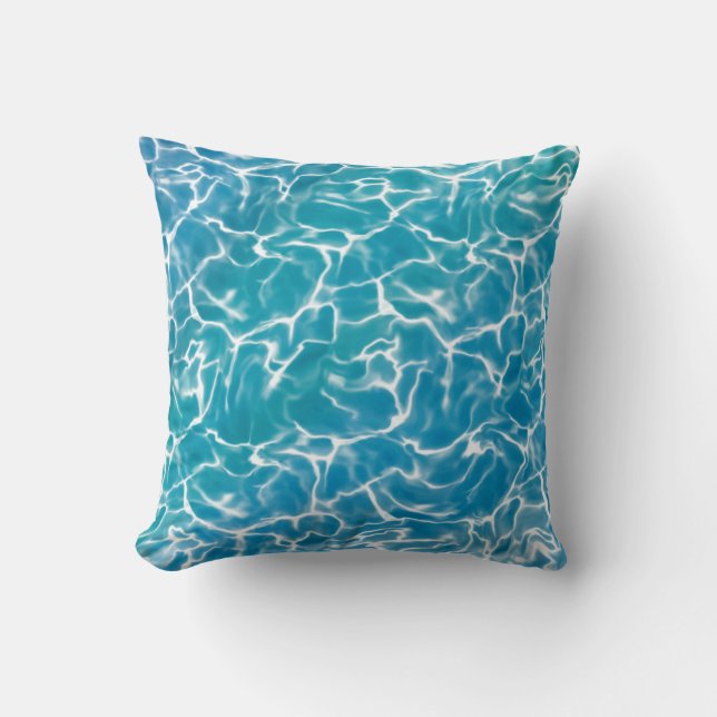 Blaue Meere * Kissen (Vorderseite)