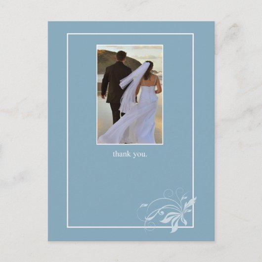 Blaue Meere Postkarte (Vorderseite)