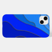 Blaue Meeresböden Case-Mate iPhone Hülle (Rückseite (Horizontal))
