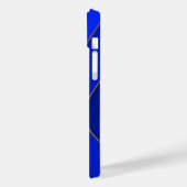 Blaue Meeresböden Case-Mate iPhone Hülle (Rückseite / Links)