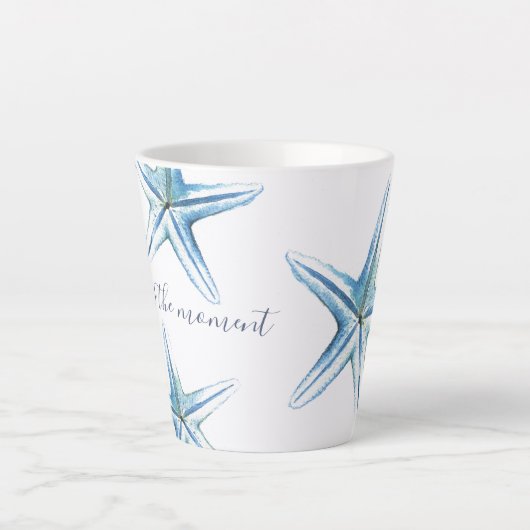 Blaue Meeresfrüchte Milchtasse (Vorderseite)