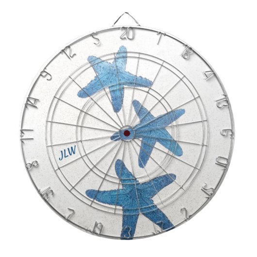 Blaue Meeresküste Dartscheibe (vorne)