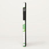 Blaue Meeresschildkröten Muster Gold Glitzern Case-Mate iPhone Hülle (Hinten/Links)