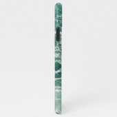 Blaue Meereswellen iPhone Hülle (Rechte Seite)