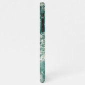 Blaue Meereswellen iPhone Hülle (Linke Seite)