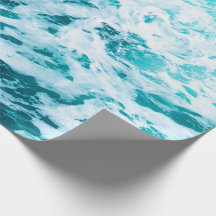 Blaue Meereswellen, Meeresspray, Surfen, natürlich