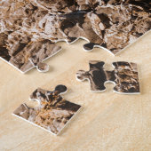 Blaue Meereswellen Puzzle (Seite)