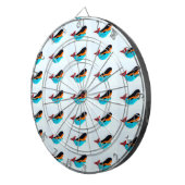 Blaue Meerjungfrau-Dartscheibe Dartscheibe (Vorderseite rechts)