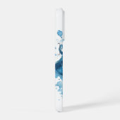 Blaue Meerjungfrau  iPhone Hülle (Rechte Seite)