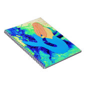 Blaue Meerjungfrau Notizblock (Rechte Seite)