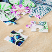 Blaue Meerjungfrau Puzzle (Seite)