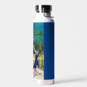 Blaue Meerjungfrau Trinkflasche (Links)