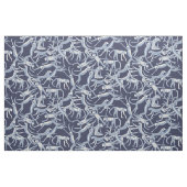 Blaue Meerkatze Stoff (Yard (91,4 cm))