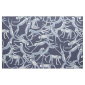 Blaue Meerkatze Stoff (Fat Quarter (45,7 x 55,9 cm))