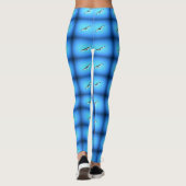 Blaue Meerschweinchen Leggings (Rückseite)