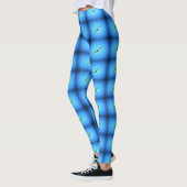 Blaue Meerschweinchen Leggings (Links)