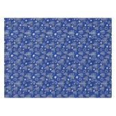 Blaue Menora  Tischdecke (Vorderseite (Horizontal))