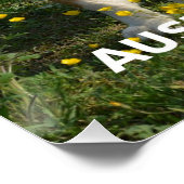 Blaue Merle-Liebe Poster (Ecke)