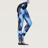 Blaue Militärübung Leggings (Rechts)