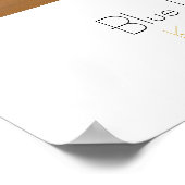 Blaue Missionsberge Poster (Ecke)