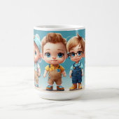 Blaue Mit Augen Darlings - Niedlichste Babys aller Kaffeetasse (Mittel)