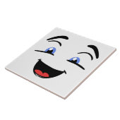 BLAUE MIT AUGEN FLIESE (Seite)