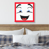 BLAUE MIT AUGEN LEINWANDDRUCK (Insitu (Schlafzimmer))
