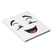 BLAUE MIT AUGEN NOTIZBLOCK (angewinkelt)