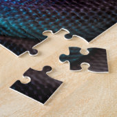 Blaue Mit Augen Schlange Jigsaw Puzzle (Seite)