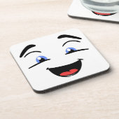 BLAUE MIT AUGEN UNTERSETZER (Linke Seite)