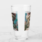 Blaue Mit Augen Vintage Puppe Glas (Links)