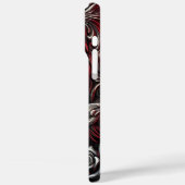 Blaue Mit Augen Wolf Night Art Case-Mate iPhone Hülle (Rückseite / Links)