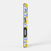 Blaue Mittelmeer-Zitronen iPhone Hülle (Rechte Seite)