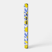 Blaue Mittelmeer-Zitronen iPhone Hülle (Linke Seite)