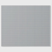 Blaue moderne Fliese Geschenkpapier (Flach)
