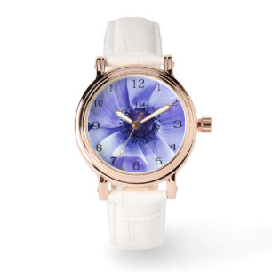 Blaue Mohnblume, Armbanduhr