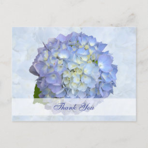Blaue Mond Brautschauer-Dankeschön-Postkarte Postkarte
