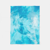 BLAUE MOON ARTISTIC NIGHT SKY FLEECEDECKE (Vorderseite)